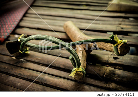 Slingshot of rural people Slingshot of rural people 56734111