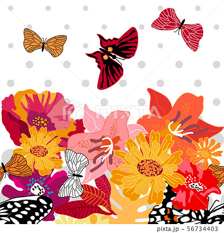 Red autumn colors. 56734403