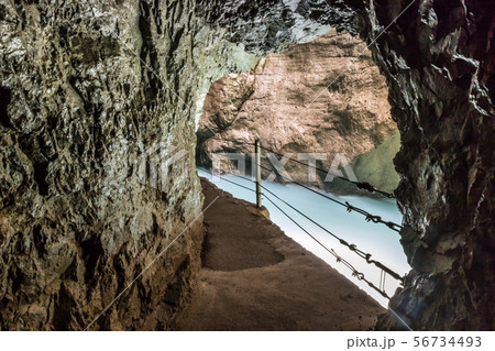 The fascinating Partnach Gorge in Germany 56734493