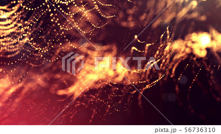 3d rendering of glow particles that fly in air as science fiction of microcosm or macro world or sci 3d rendering of glow particles that fly in air as science fiction of microcosm or macro world or sci 56736310