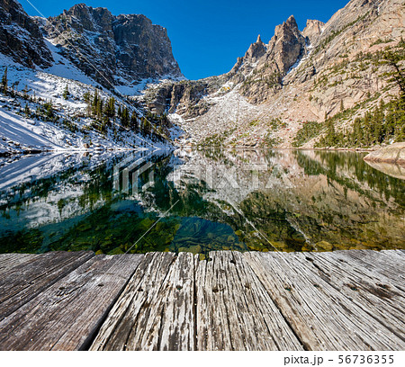 Emerald Lake, Rocky Mountains, Colorado, USA. Emerald Lake, Rocky Mountains, Colorado, USA. 56736355
