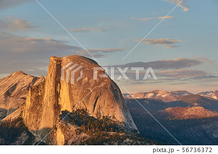 Half Dome rock formation in Yosemite National Park Half Dome rock formation in Yosemite National Park 56736372