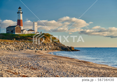 Montauk Lighthouse and beach 56736430