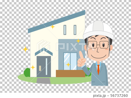 リフォーム　住宅　男性　きれい　改装　マイホーム 56737260