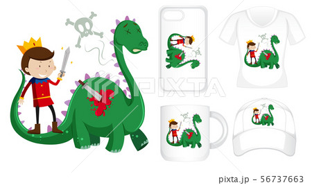 Graphic design on different products with knight Graphic design on different products with knight 56737663