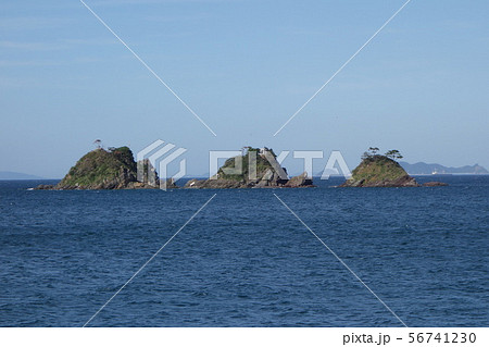 下関市吉見　加茂島の風景 56741230