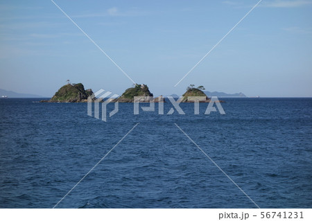 下関市吉見　加茂島の風景 56741231