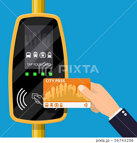 Terminal and passenger transport card. 56743206