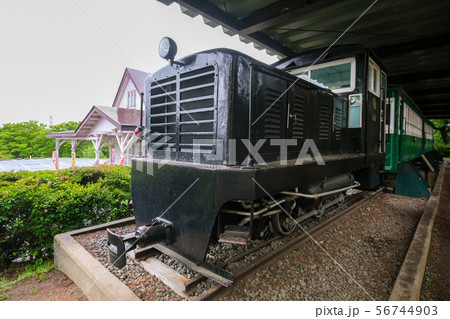 沼尻軽便鉄道保存車両の写真素材 [56744903] - PIXTA