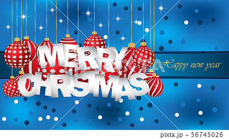 2020 Merry Christmas background. 56745026