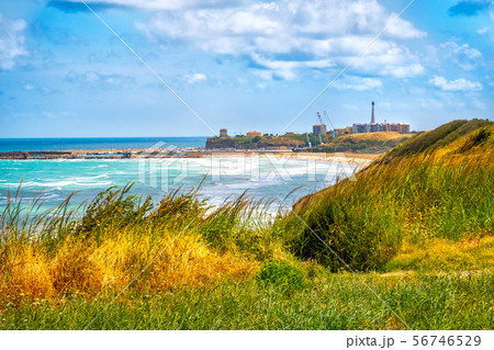 summer sun light seascape in Vasto - Abruzzo region - Chieti province - Italy 56746529