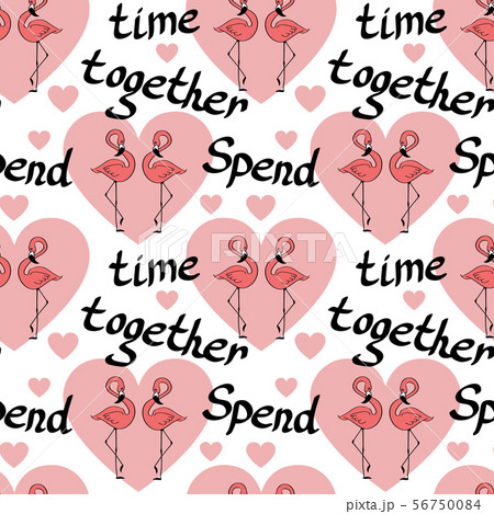 St. Valentines day seamless pattern.  56750084
