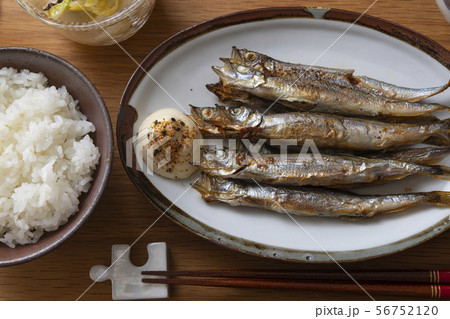 子持ちシシャモ定食 子持ちシシャモ定食 56752120