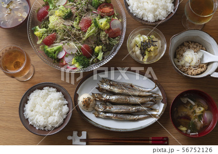 子持ちシシャモ定食 56752126