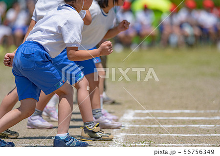 運動会 かけっこ風景 運動会 かけっこ風景 56756349