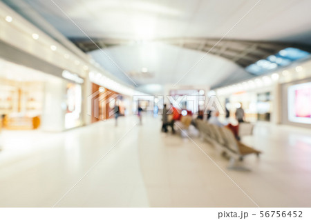 Abstract blur and defocused airport terminal interior Abstract blur and defocused airport terminal interior 56756452