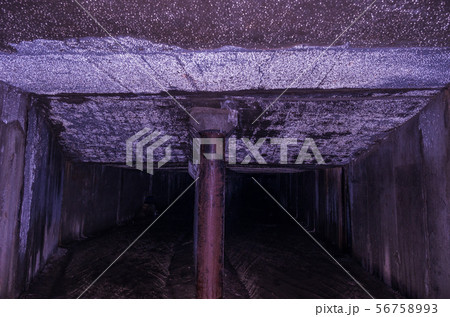 Double tunnel. Underground breakwater. Double tunnel. Underground breakwater. 56758993