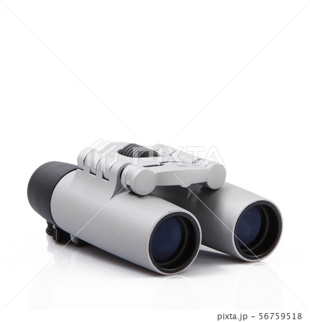 modern binoculars on white background 56759518
