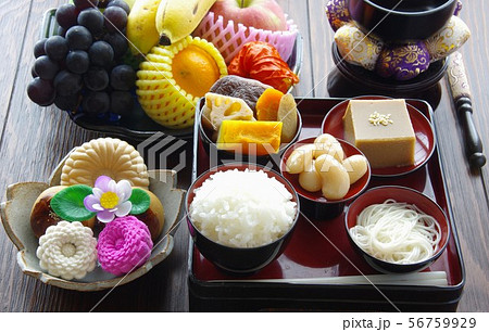 お盆のお供え膳 御霊供膳 お供え お盆のお供え膳 御霊供膳 お供え 56759929