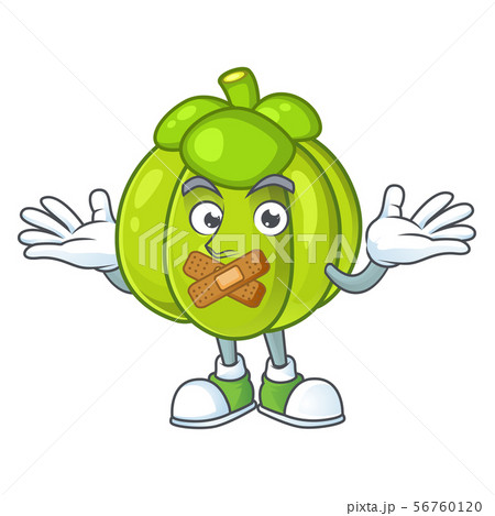 Silent green pumpkin on the cartoon character 56760120
