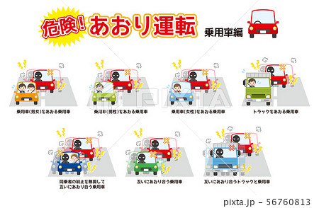危険!あおり運転セット 乗用車編 危険!あおり運転セット 乗用車編 56760813