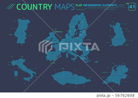 European Union, Finland, Czech Republic, Netherlands, Portugal and Italy Maps European Union, Finland, Czech Republic, Netherlands, Portugal and Italy Maps 56762608