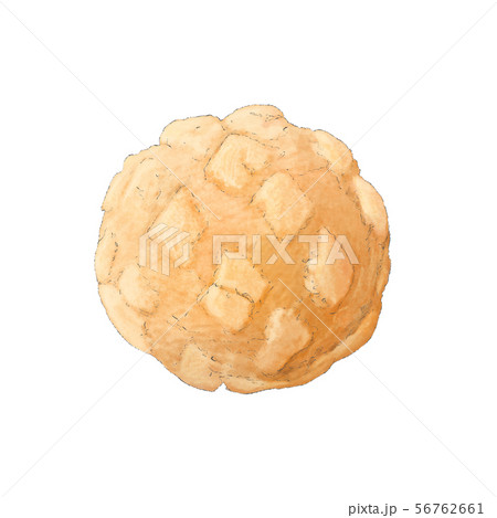 メロンパンのイラスト メロンパンのイラスト 56762661