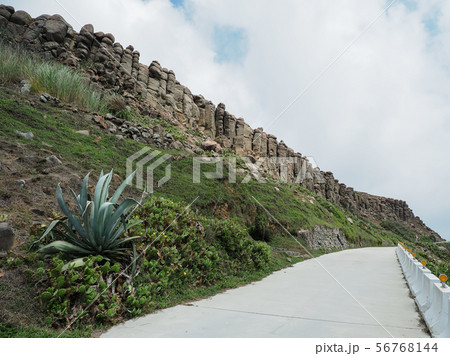 台湾澎湖・虎井嶼 柱状玄武岩 / Columnar Basalt, Hujing, Taiwan 56768144