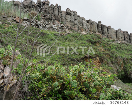 台湾澎湖・虎井嶼 柱状玄武岩 / Columnar Basalt, Hujing, Taiwan 56768148
