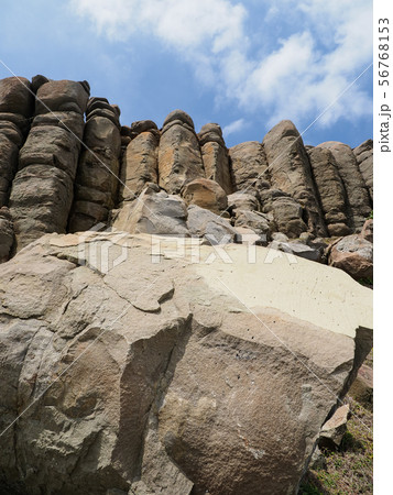 台湾澎湖・虎井嶼 柱状玄武岩 / Columnar Basalt, Hujing, Taiwan 56768153