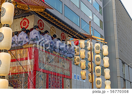 京都祇園祭の風景 56770308