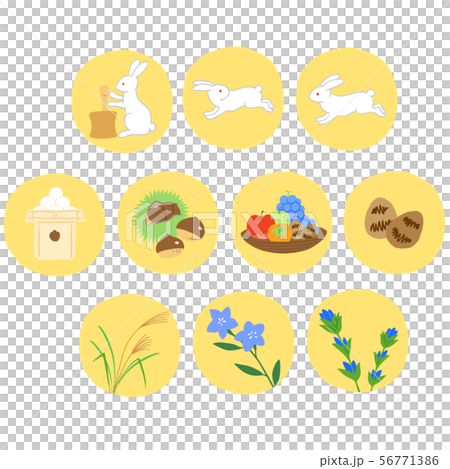 アイコン お月見 アイコン お月見 56771386