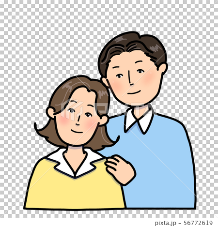 Cuddling young couple 56772619