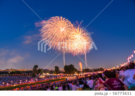 《東京都》いたばし花火大会・夏イメージ 56773631