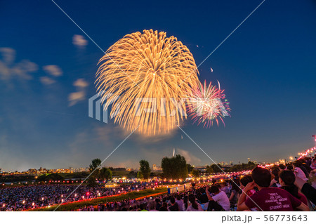 《東京都》いたばし花火大会・夏イメージ 56773643