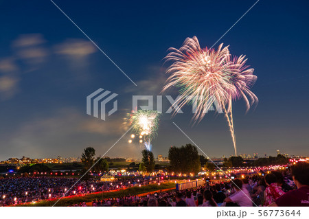 《東京都》いたばし花火大会・夏イメージ 《東京都》いたばし花火大会・夏イメージ 56773644