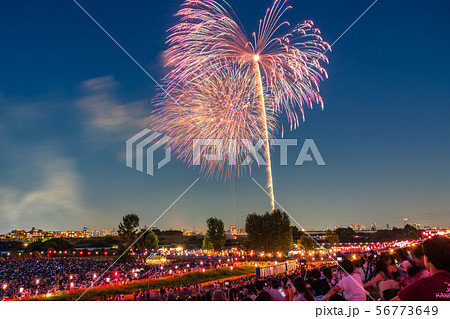 《東京都》いたばし花火大会・夏イメージ 56773649