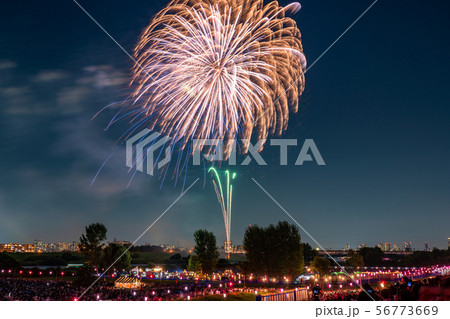 《東京都》いたばし花火大会・夏イメージ 《東京都》いたばし花火大会・夏イメージ 56773669