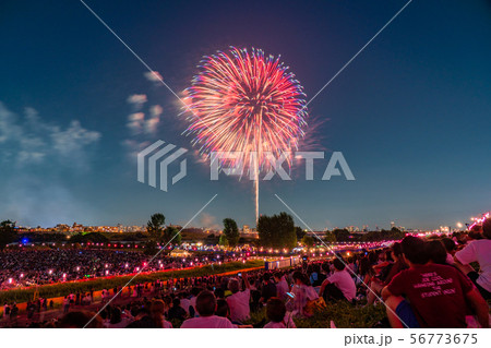 《東京都》いたばし花火大会・夏イメージ 56773675