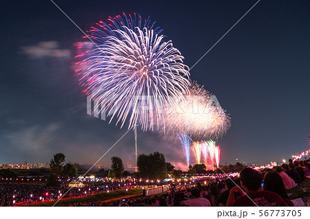 《東京都》いたばし花火大会・夏イメージ 56773705