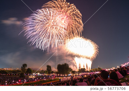 《東京都》いたばし花火大会・夏イメージ 《東京都》いたばし花火大会・夏イメージ 56773706