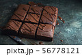 Brownie cake dessert.  56778121