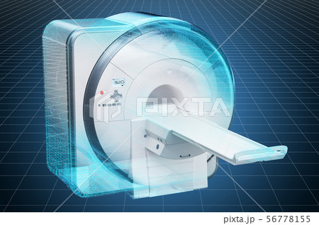 model of Magnetic Resonance Imaging Scanner MRI model of Magnetic Resonance Imaging Scanner MRI 56778155
