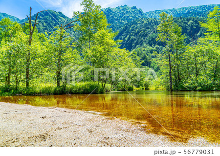 上高地　夏　絶景　【長野県】 56779031