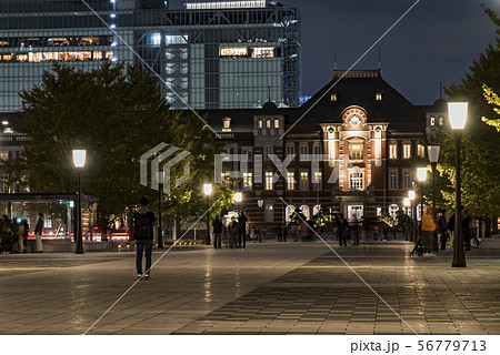 【紅葉　いちょう  東京駅】 56779713