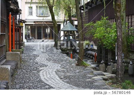 やなか水のこみち(岐阜県郡上市八幡町) やなか水のこみち(岐阜県郡上市八幡町) 56780146