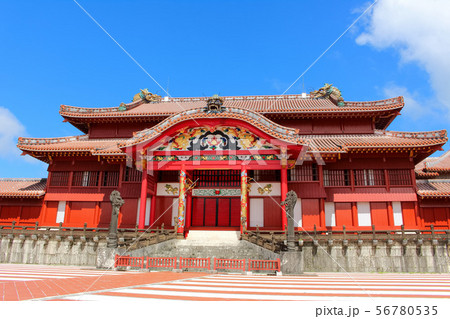 《沖縄県》　首里城正殿　唐玻豊 56780535