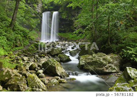 夫婦滝（岐阜県郡上市高鷲町） 56781182