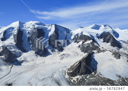 ピッツ・ベルニナ　モルテラッチ氷河　ディアヴォレッツァ展望より 56782847
