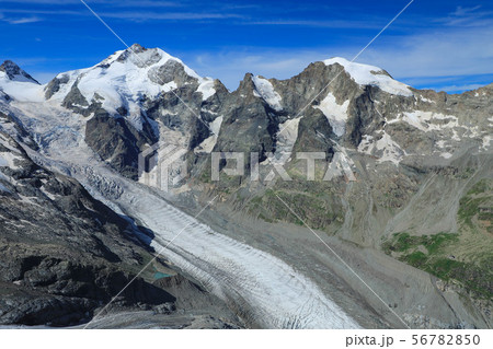 ピッツ・ベルニナ　モルテラッチ氷河　ディアヴォレッツァ展望より 56782850